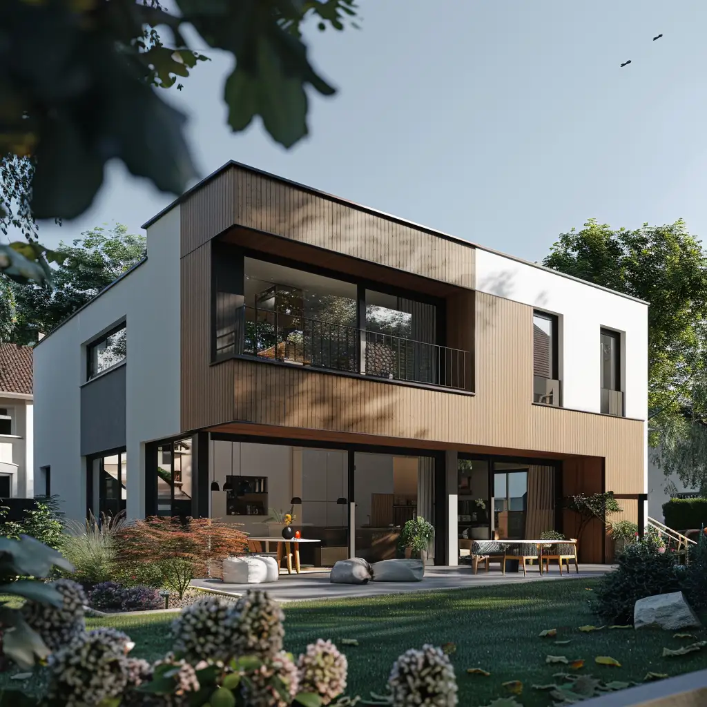 rénovation d'une façade de maison par REVA